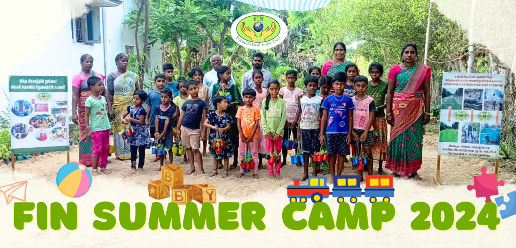 FIN appreciated for holding its third annual May summer camp for children in Kameswaram village!