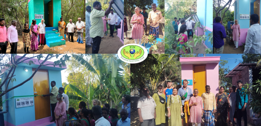 FIN Ecosan Toilets Inauguration in Kameswaram Village!!