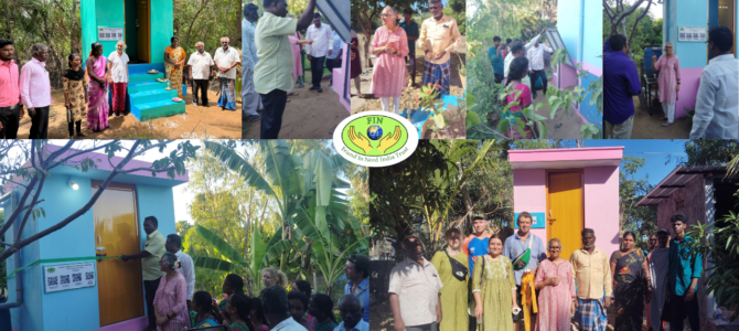 FIN Ecosan Toilets Inauguration in Kameswaram Village!!