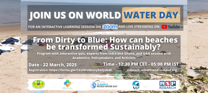 Join us for an Interactive live learning experience on World Water Day – March 22, 2025!